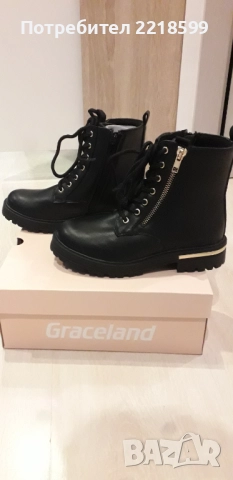 Нови детски кожени боти 32 номер