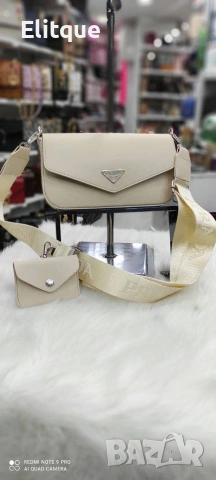 комплект чанта и портмоне prada 