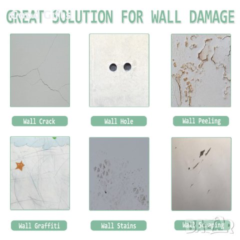 Фугираща смес за ремонт на стени, снимка 4 - Бои, лакове, мазилки - 43513734