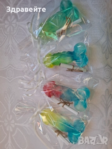 Глицеринови сапунчета с хипоалергенни масла 18+, снимка 4 - Картини - 52796993