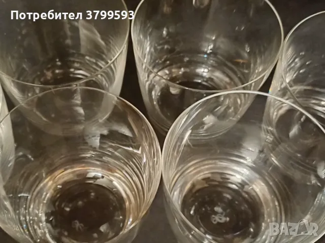 6 кристални чаши Rosenthal за водка/уиски, снимка 2 - Чаши - 48901573