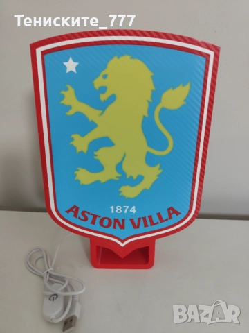3д лампа Aston Villa F.C.