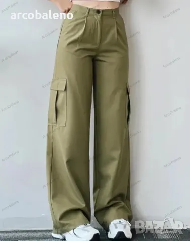 Универсални дамски ежедневни панталони със средна талия, 8цвята , снимка 13 - Панталони - 48278144