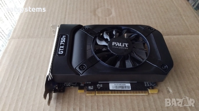 Видео карта NVidia GeForce Palit GTX750Ti StormX OC 2048MB GDDR5 128bit PCI-E, снимка 3 - Видеокарти - 51704562