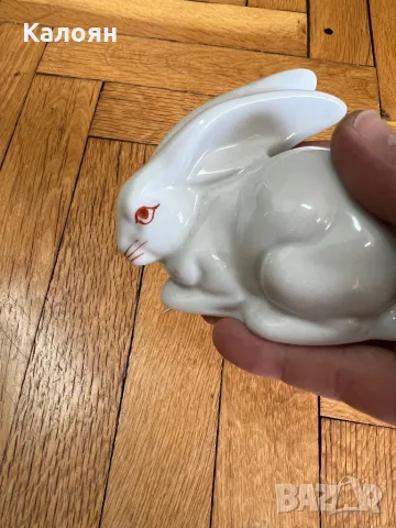 Заек керамичен за декорация или колекция , снимка 3 - Колекции - 49421052