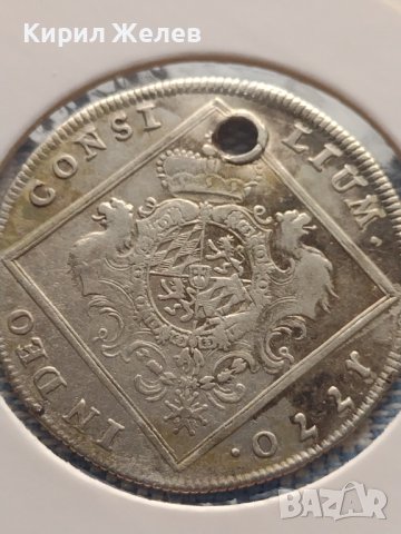 Сребърна монета 20 кройцера 1770г. Йозеф Махсимилиян Бавария 26041, снимка 7 - Нумизматика и бонистика - 42999503