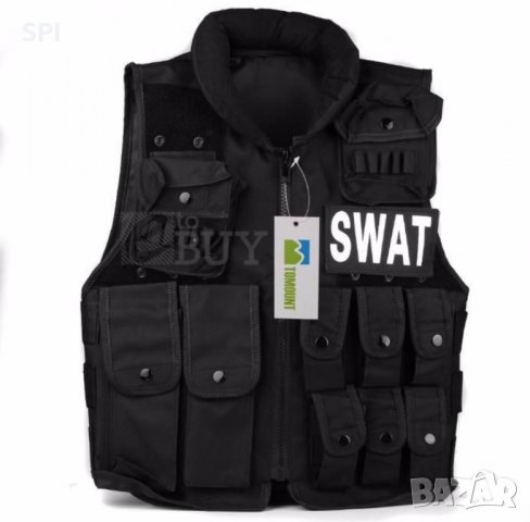 Тактическа жилетка, снимка 4 - Екипировка - 26982092