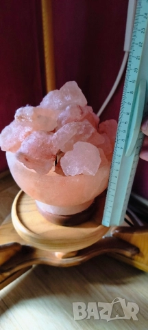 Два модела солни лампи от хималайска сол-25 лв за 1 бр, снимка 6 - Настолни лампи - 51842724