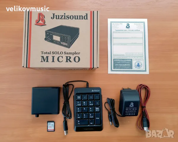 Juzisound Total SOLO Sampler MICRO, снимка 3 - Синтезатори - 48049320