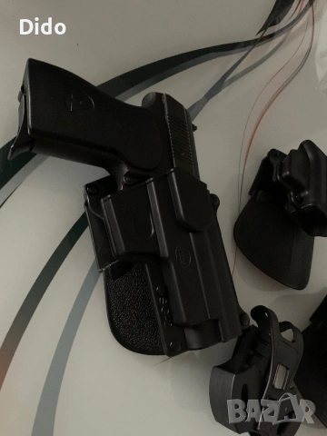 Кобур за Пистолет и протектор К калъф за белезници 