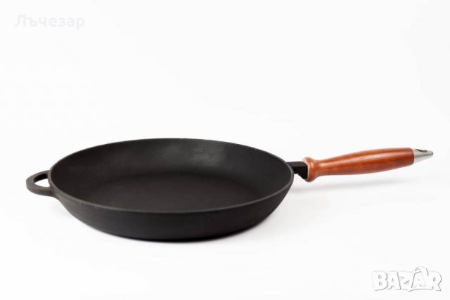 Чугунен тиган обикновен, от 20см до 28см, снимка 8 - Съдове за готвене - 10328282