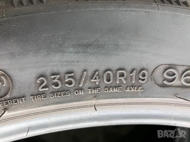 Гуми 235/40/19 Michelin pilot alpine, снимка 6 - Гуми и джанти - 47409090
