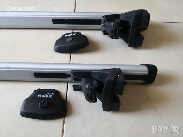 Греди HAKR 127см за кола стандартни надлъжни релси, до 130км/ч и 100кг, снимка 3 - Аксесоари и консумативи - 49424432