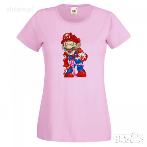 Дамска тениска Mario Zombie 6 Игра,Изненада,Подарък,Празник,Повод, снимка 13 - Тениски - 37238177