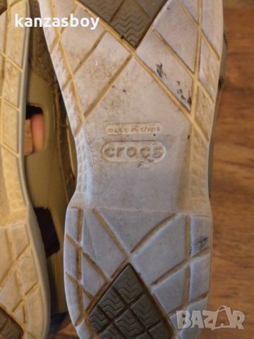  crocs Khaki/Stucco Boat Shoes - страхотни дамски обувки, снимка 8 - Сандали - 32713703