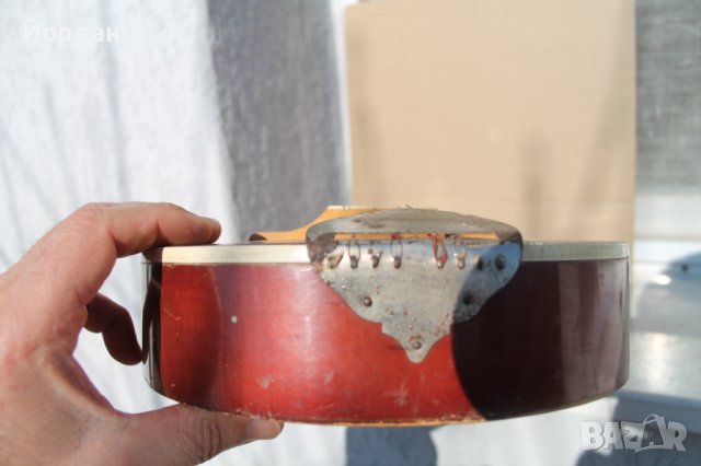 Стара дървена мандолина, снимка 8 - Струнни инструменти - 44069773