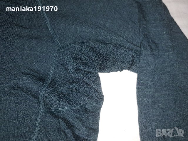 Bergans of Norway Pure Half Zip (XL) мъжка термо блуза мерино 100% Merino Wool , снимка 6 - Спортни дрехи, екипи - 43042443