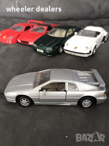 Метални количкии MC Toys Porsche Lotus Ferrari Aston Martin 1:38, снимка 7 - Колекции - 40355347