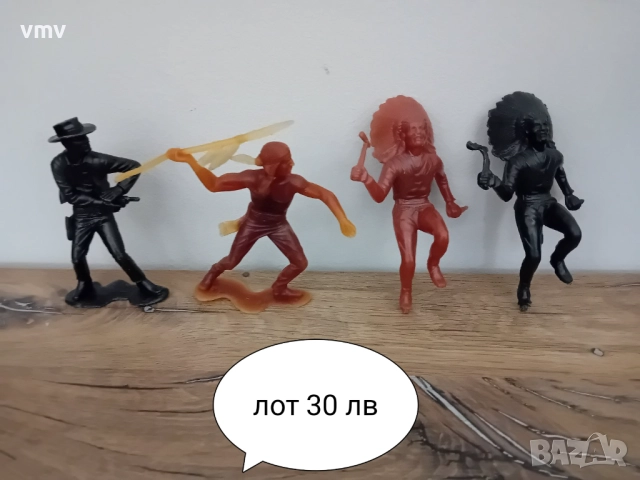 Лотове стари фигури войници рицари каубои индианци моряци пирати , снимка 15 - Колекции - 40184438