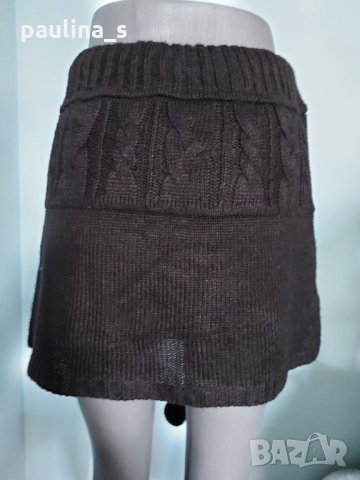 Два броя / M / 2XL / Черна зимна мини пола "Pimkie" и "Express" , снимка 6 - Поли - 16477566