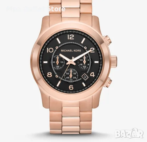 -Мъжки часовник Michael Kors oversized Rose Gold 45mm
, снимка 1 - Мъжки - 48846899