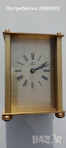 Стар настолен часовник - ROYAL, снимка 4 - Антикварни и старинни предмети - 53441199