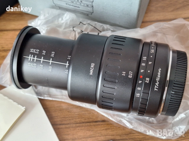 Нов обектив TTArtisan 40mm f/2.8 Macro MFT съвместим Панасоник Олимпус