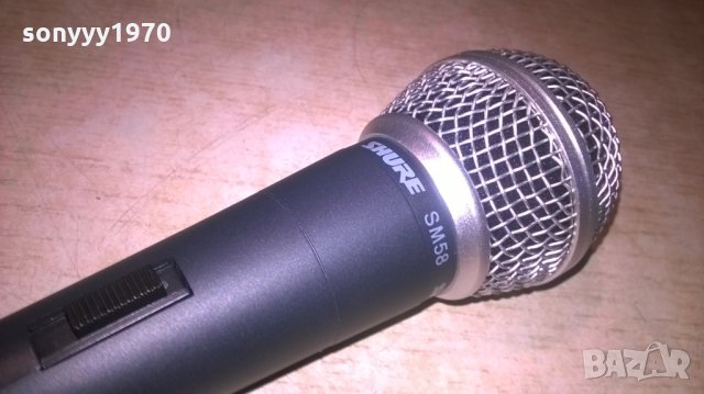 SHURE SM58-ВНОС ШВЕИЦАРИЯ, снимка 17 - Микрофони - 26626858