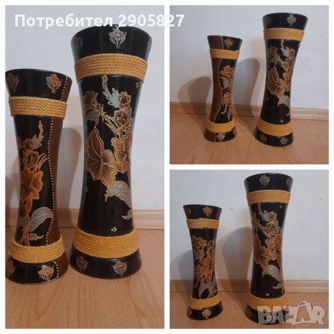 Комплект вази, снимка 2 - Вази - 40788273