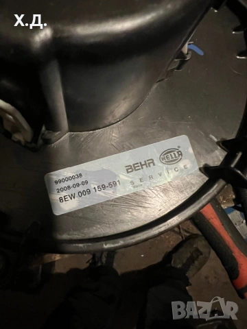 Вентилатор парно Мерцедес Ц-класа w203 , снимка 2 - Части - 53305411