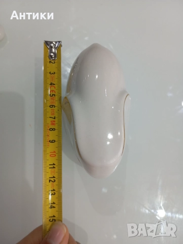 Стар порцеланов слон, снимка 4 - Статуетки - 52661380