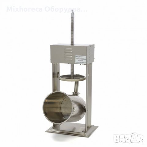 Автоматична машина за пълнене на наденици, 25л - вертикална - от неръждаема стомана, снимка 5 - Обзавеждане на кухня - 34873463