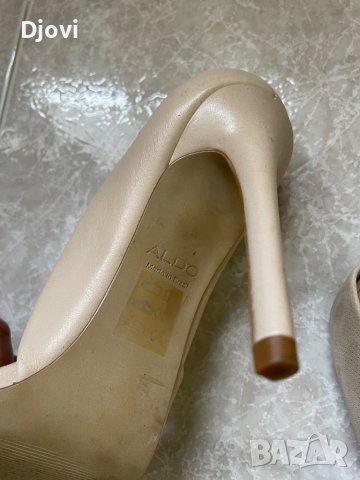 Обувки на ток АЛДО 37 н, снимка 5 - Сандали - 36710278