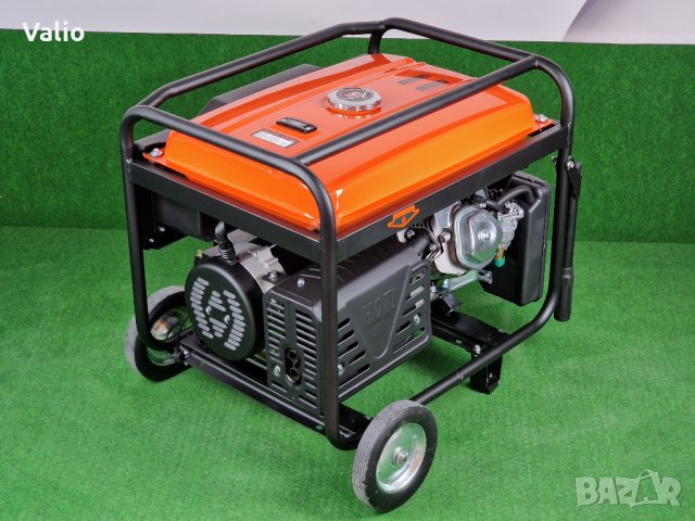 Генератор за ток 6.5kw монофазен с ел. стартер и акумулатор, снимка 7 - Генератори - 38248806