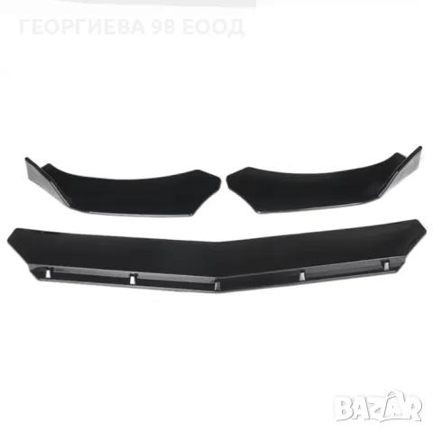 Спойлер за предна броня Черен


