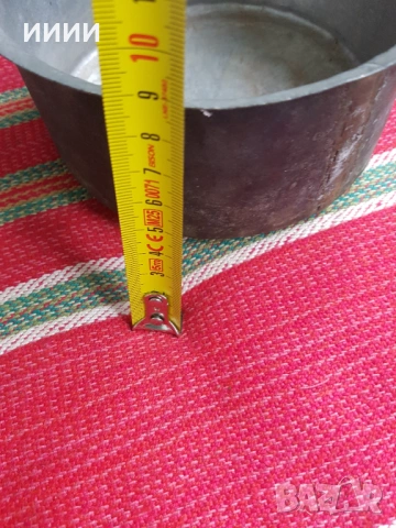 Бакърена тенджера тиган купа, снимка 3 - Антикварни и старинни предмети - 53191648