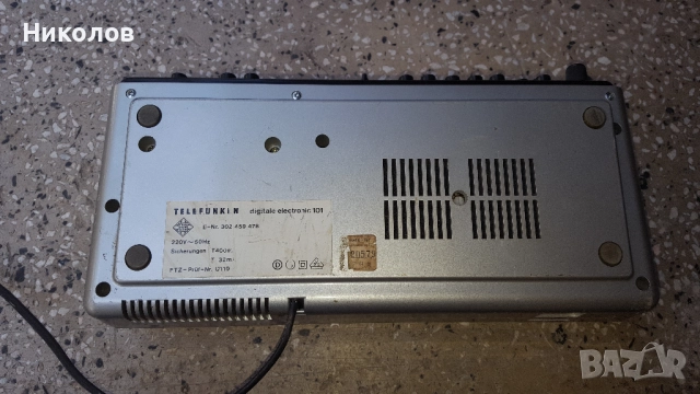 Германско ретро радио „Телефункин“, снимка 5 - Радиокасетофони, транзистори - 52056755