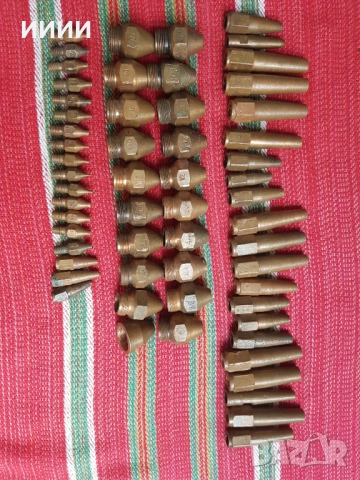 Медна дюза бренер за резак горелка Кра Кра 58 бр, снимка 2 - Други инструменти - 52662289