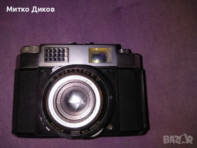 Zeiss Ikon Contina Pantar немски фотоапарат от 50-те години на миналият век работещ, снимка 2 - Фотоапарати - 39097589