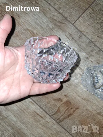 Комплект сосиери кристал, снимка 4 - Прибори за хранене, готвене и сервиране - 48564468