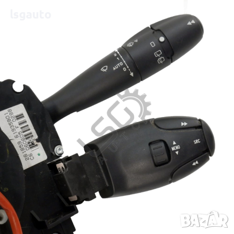 Лентов кабел с лостчета чистачки/светлини/аудио управление Peugeot 407 2004-2010 ID: 124197, снимка 3 - Части - 44896885