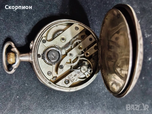 Френски сребърен джобен часовник - 10 рубина - ПРОМОЦИЯ , снимка 14 - Джобни - 48925750