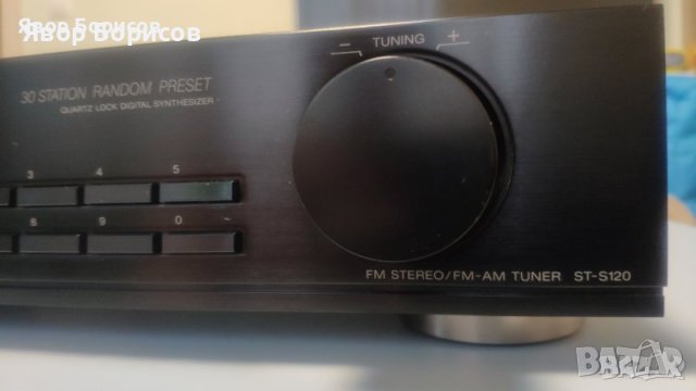 Sony ST-S120 FM HIFI Stereo FM-AM Tuner, Made in Japan, снимка 6 - Ресийвъри, усилватели, смесителни пултове - 44120305