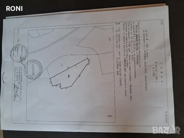Продавам гори-с.Типченица,общ.Мездра,обл.Монтана, снимка 6 - Земеделска земя - 49021496