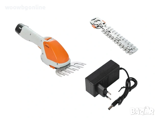 Акумулаторни ножици за трева и жив плет 2 в 1, снимка 15 - Градинска техника - 53591002