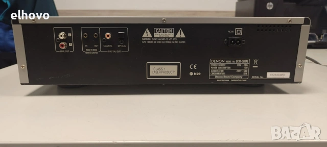 CD changer Denon DCM-500AE, снимка 3 - Ресийвъри, усилватели, смесителни пултове - 53369378