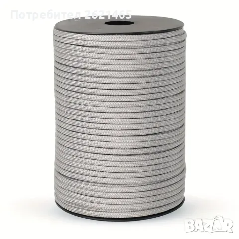 Паракорд въже, 4мм , 9 нишки, 9-жилен, подходящо за тенти, Parakord , снимка 10 - Градински мебели, декорация  - 49549870