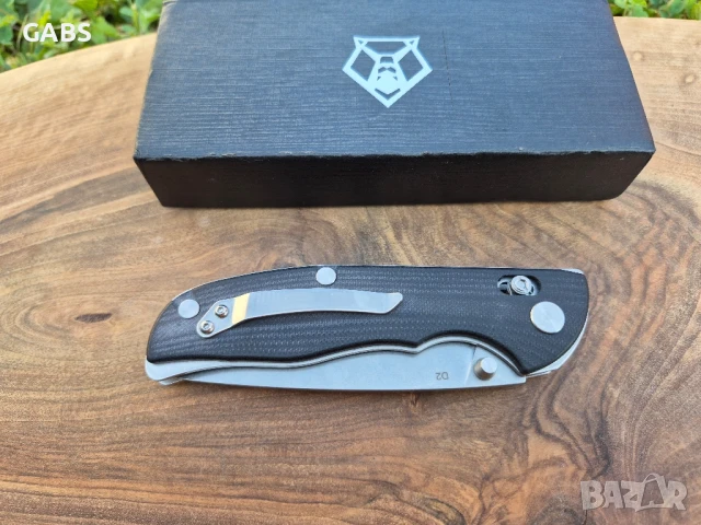 Сгъваем нож Shirogorov Tabargan  100NS,SH205, снимка 4 - Ножове - 51061132