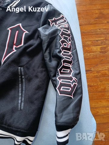 Колежанско яке Black Squad (New Yorker) – Gothic/Streetwear – Размер XXL, снимка 3 - Якета - 53565492