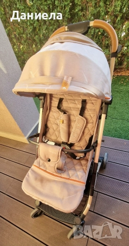 Бебешка лятна количка Chipolino City бежов цвят